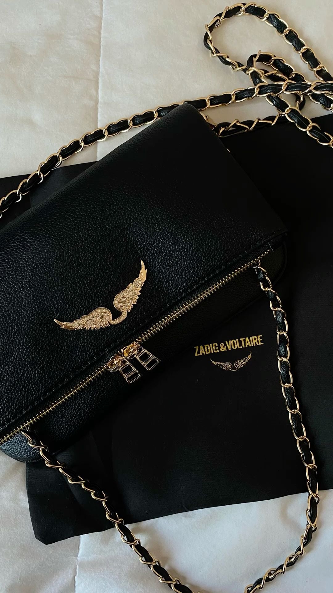 Bolsa zadig dorada