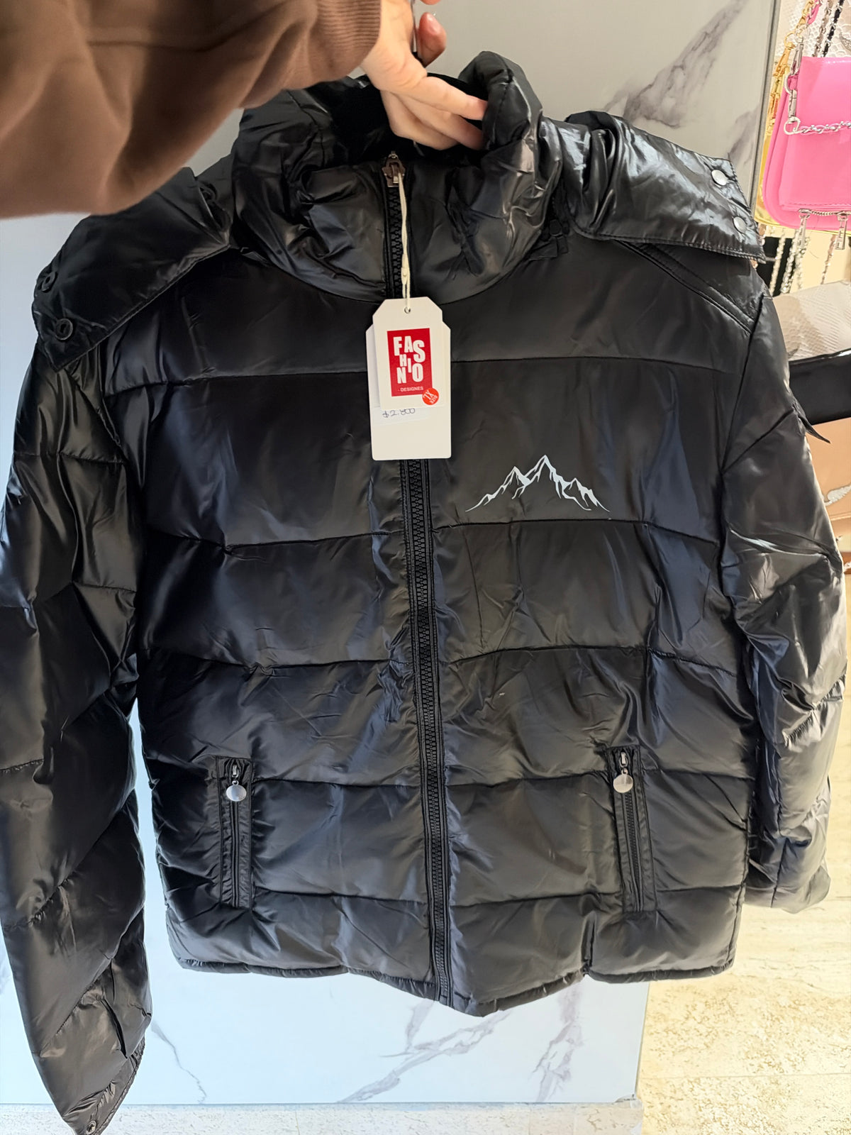 Moncler fashion negra