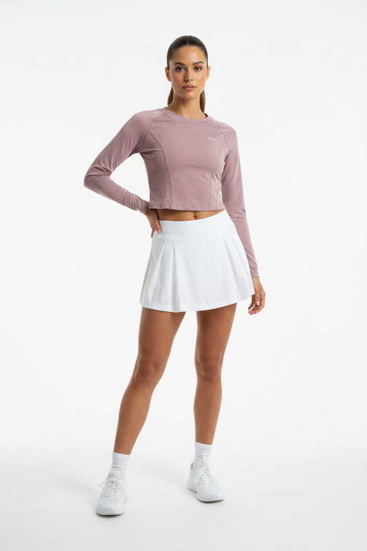 Playera Alo yoga manga larga rosa