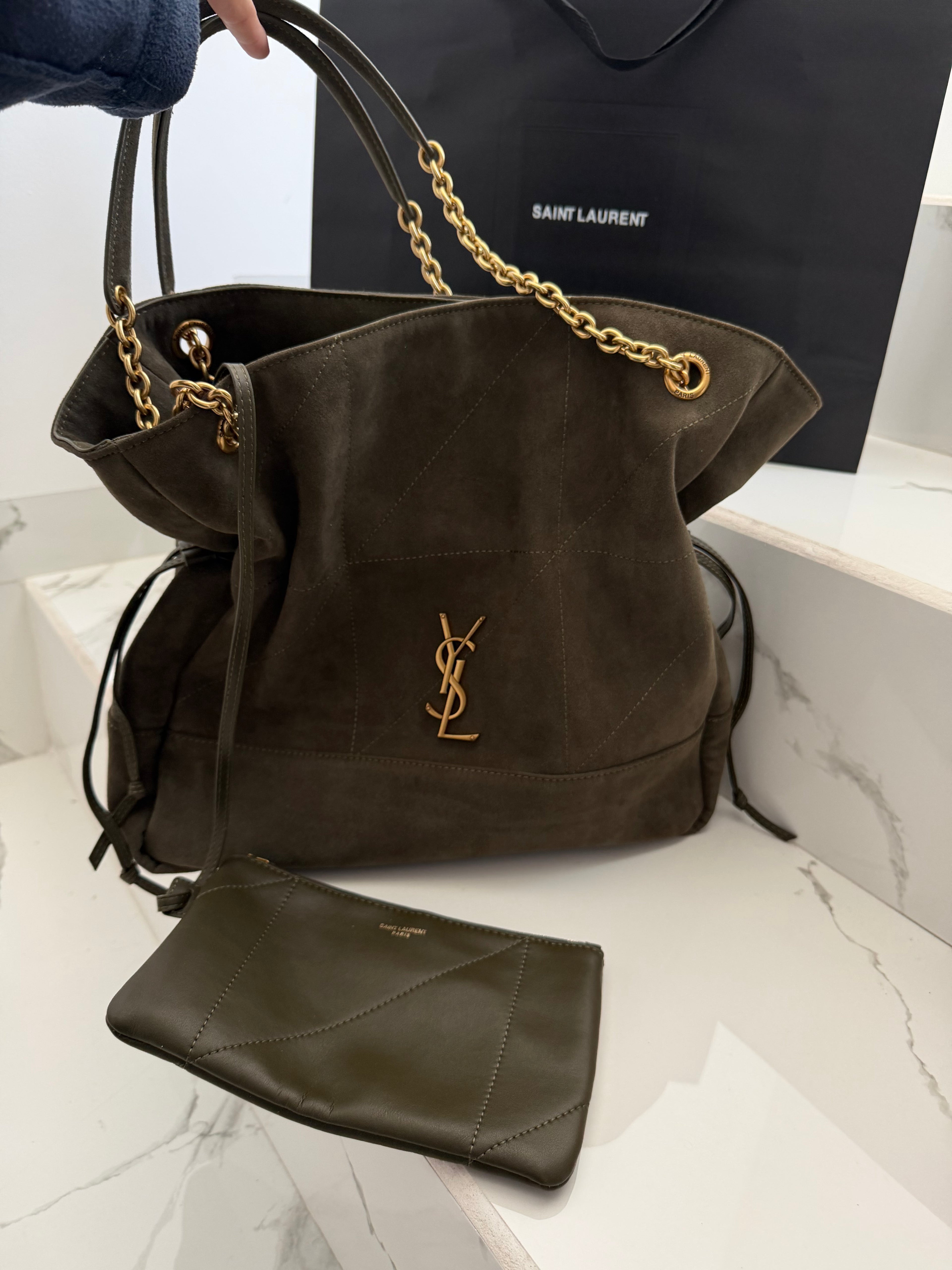 Bolsa ysl verde