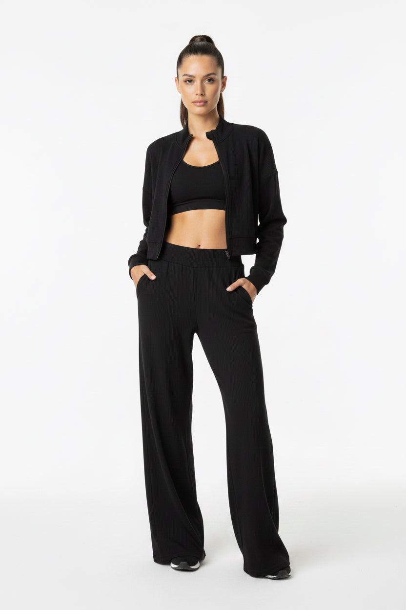 Conjunto Alo yoga 3 pz negro