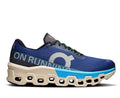 On running azul suela beige