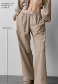 Pantalón de resorte beige