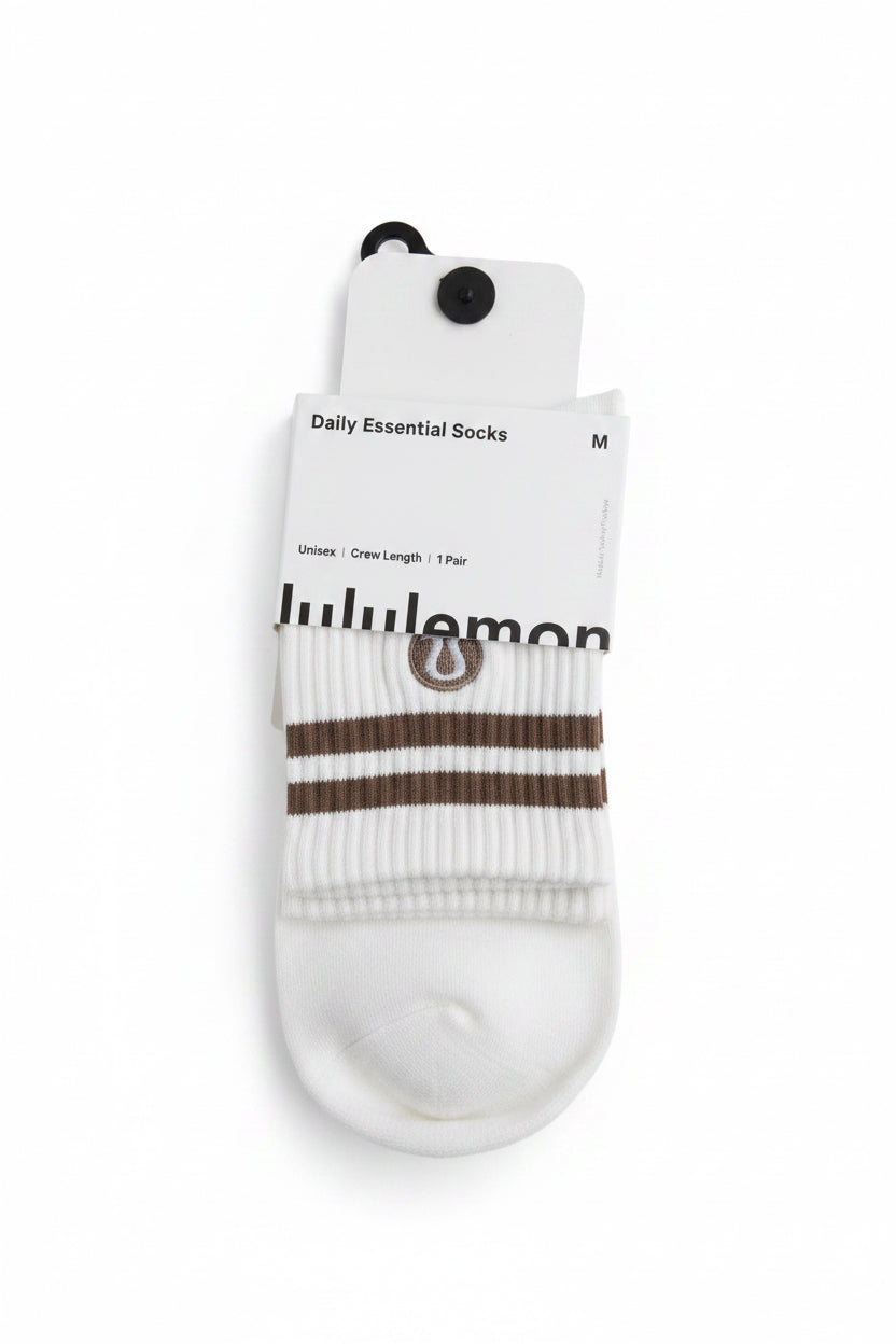 Calcetas Lululemon cafe 1 par