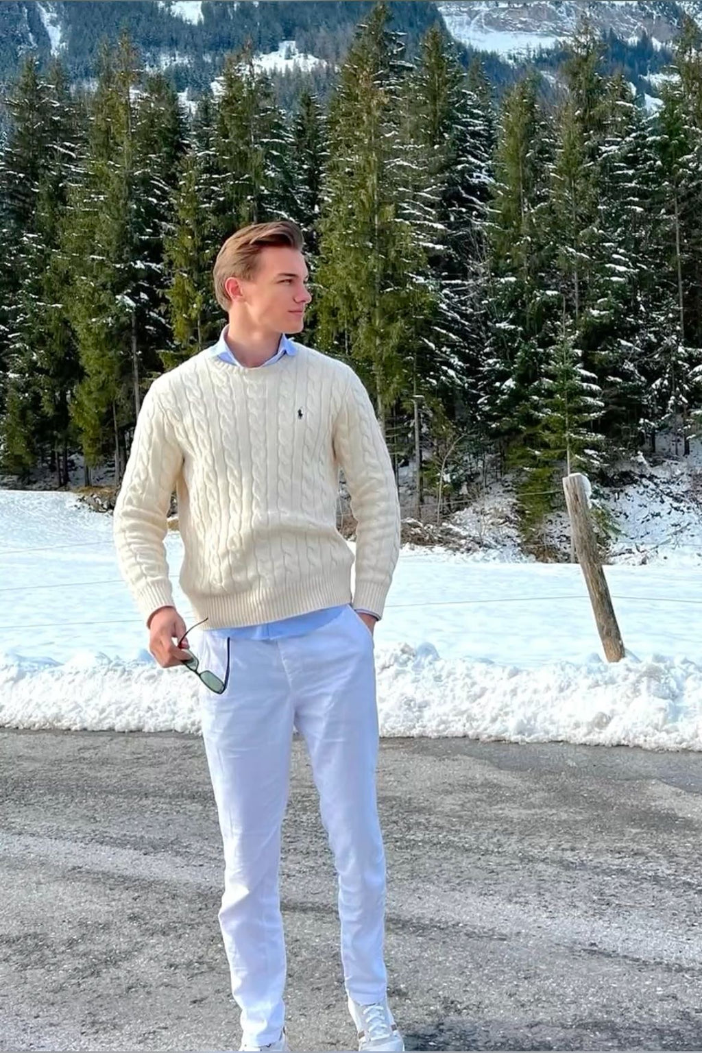 Suéter polo RL