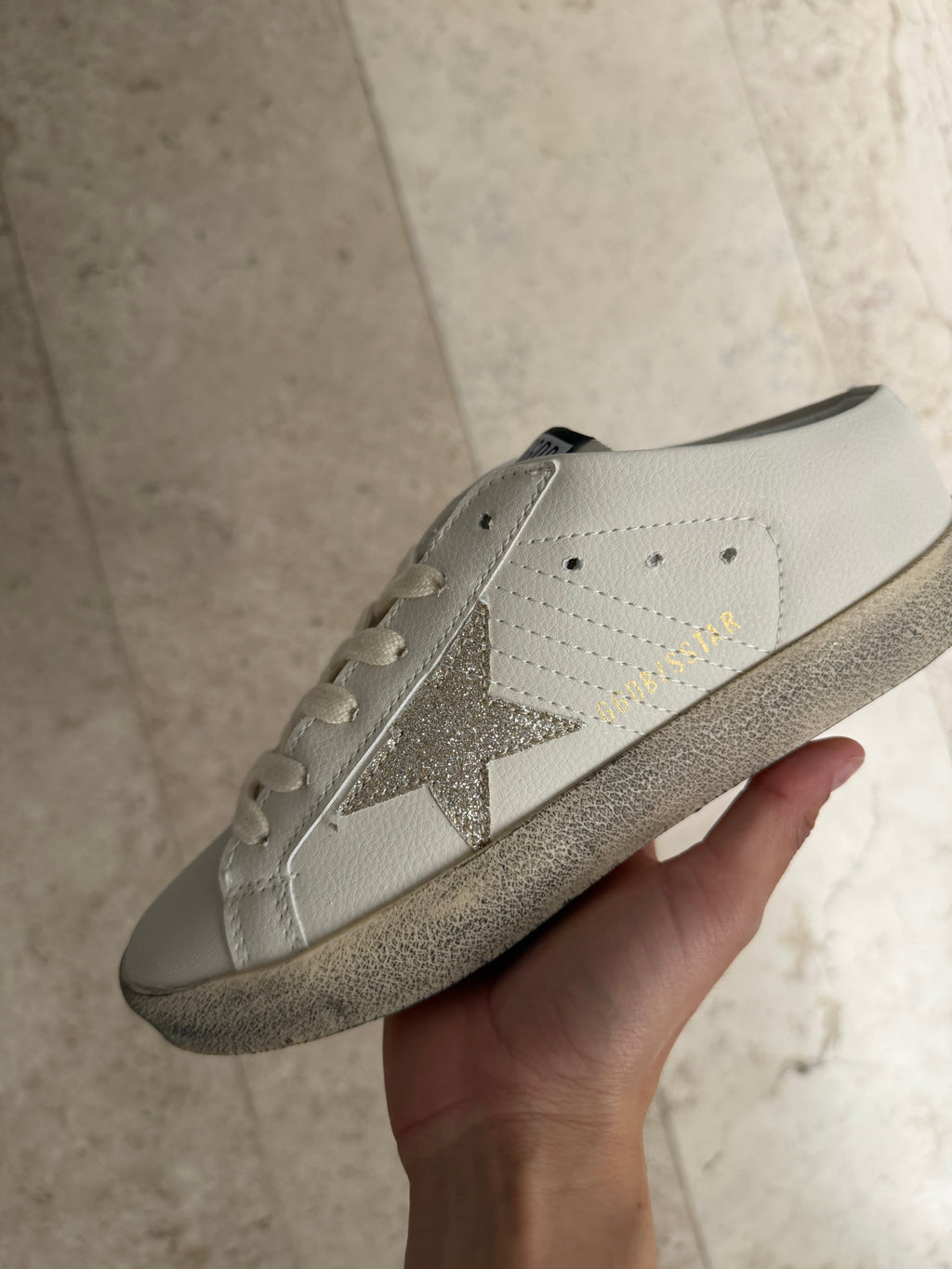 Golden goose latte oro plata