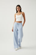 Pants Alo yoga algodón azul claro