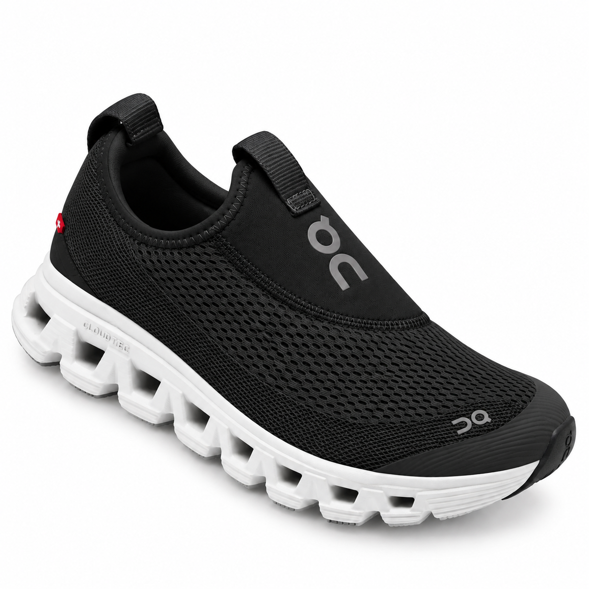 Tenis OnCloud Xcc negro suela blanca