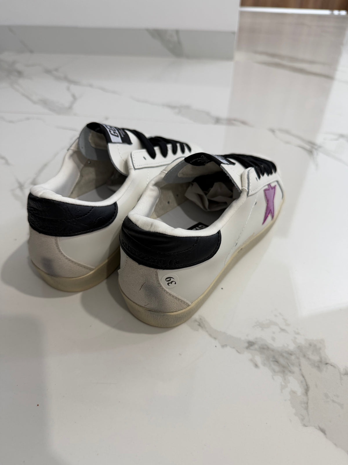 Golden Goose estrella rosa