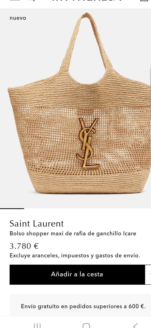 Bolsa ysl