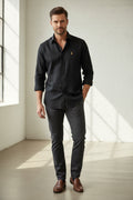 Camisa polo Ralph Lauren negra
