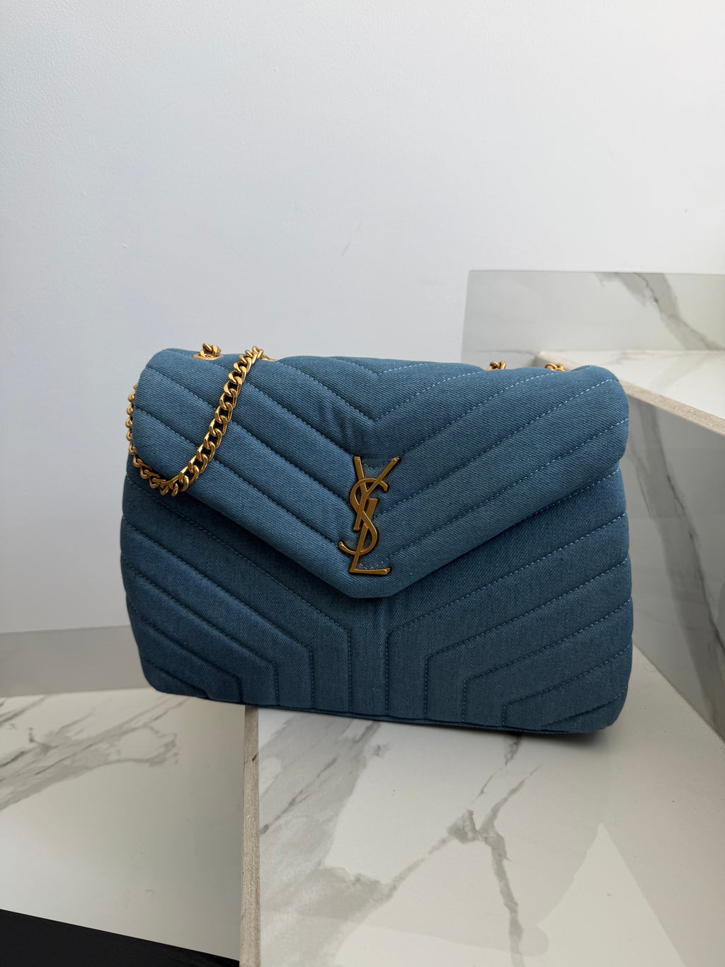 Bolsa ysl mezclilla