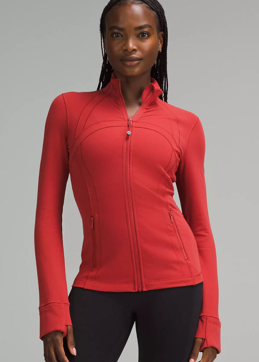 Define jacket lululemon roja