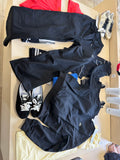 Conjunto Alo yoga sudadera  y pants negro