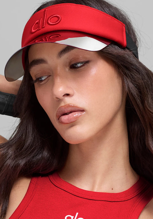 Visera Alo yoga roja