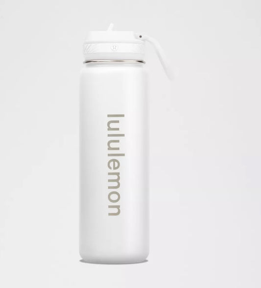 Termo lululemon tapadera popote 710 ml