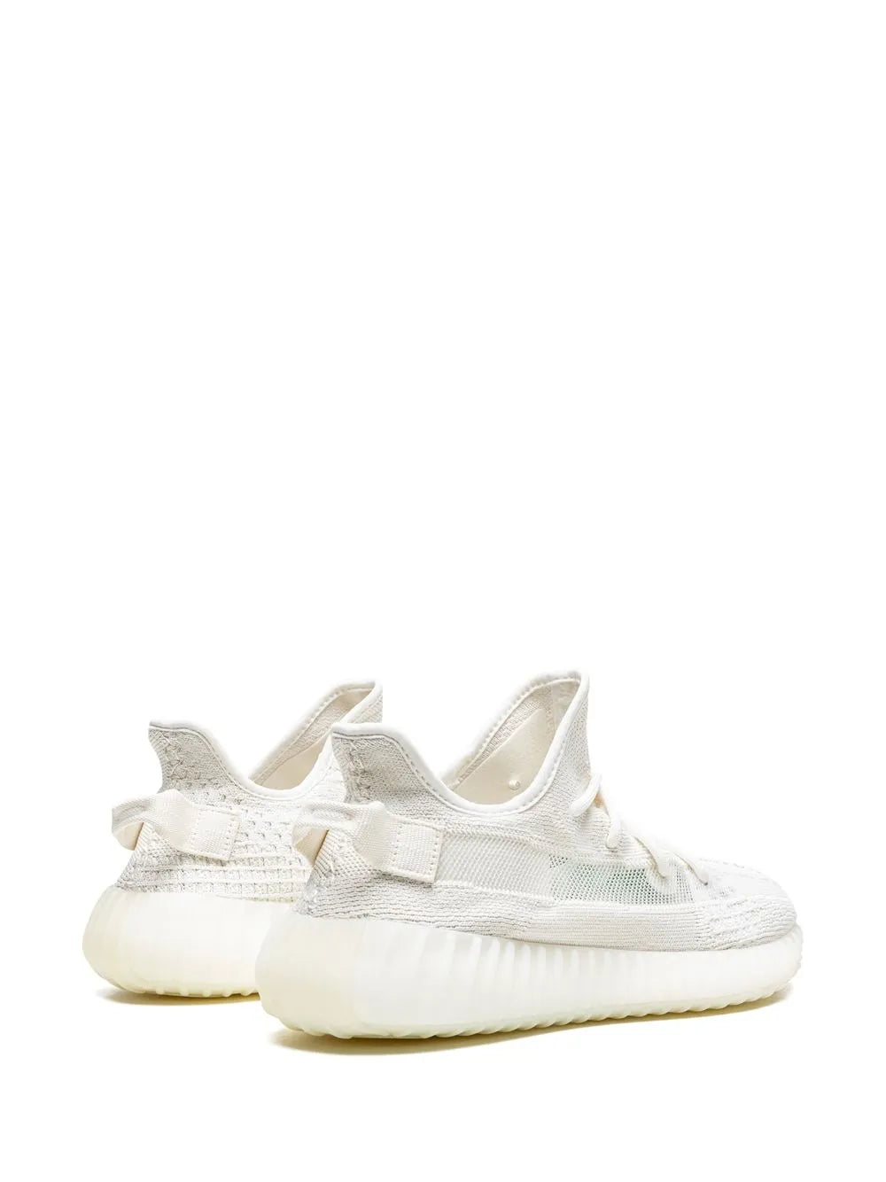 Yeezy 350 boost blanco flanja transparente