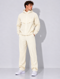 Conjunto Lululemon beige rompe vientos caballero