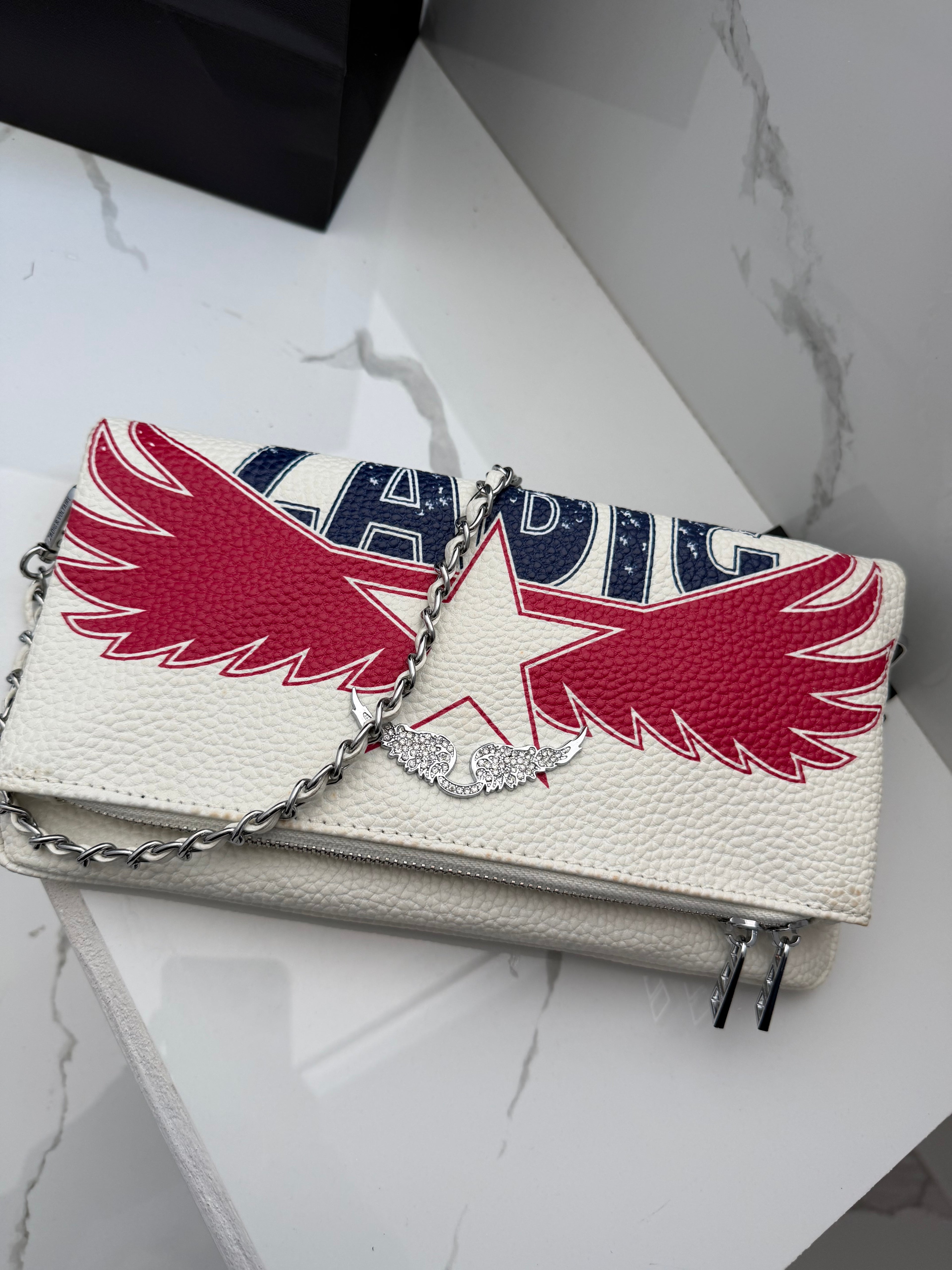 Bolsa zadig Alas rojas