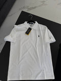 Playera polo blanca