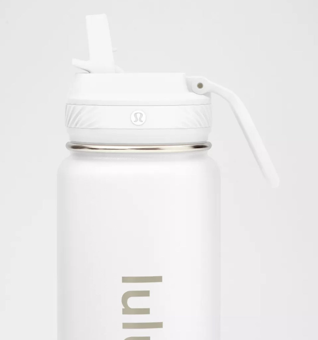 Termo lululemon tapadera popote 710 ml