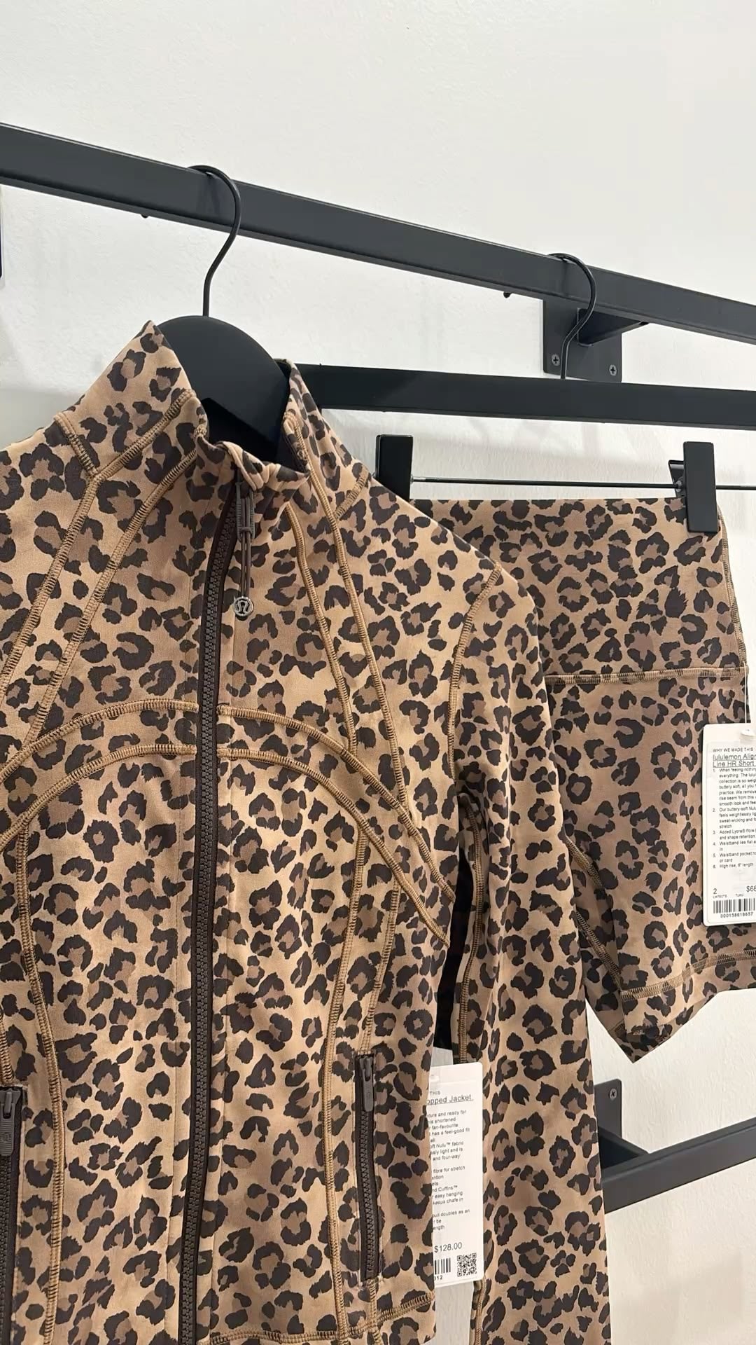 Define jacket  lululemon animal print