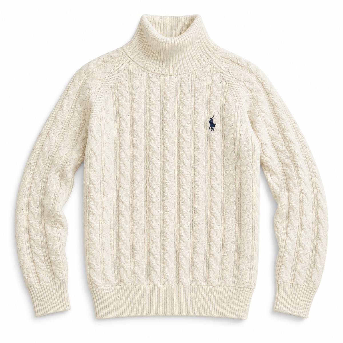 Suéter polo Rl blanco
