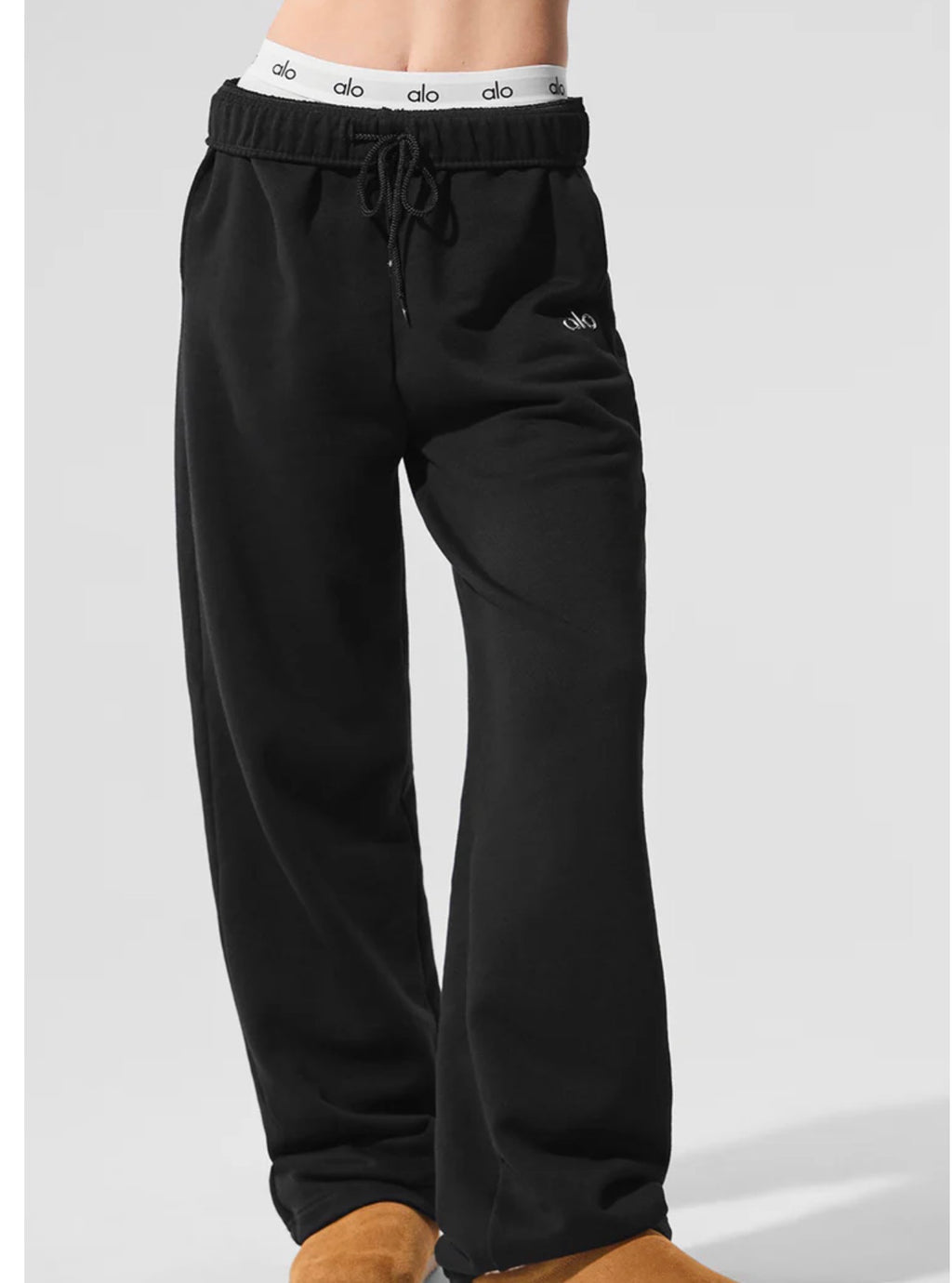 Pants Alo yoga algodón negro
