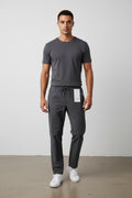 Pantalón recto lululemon caballero gris