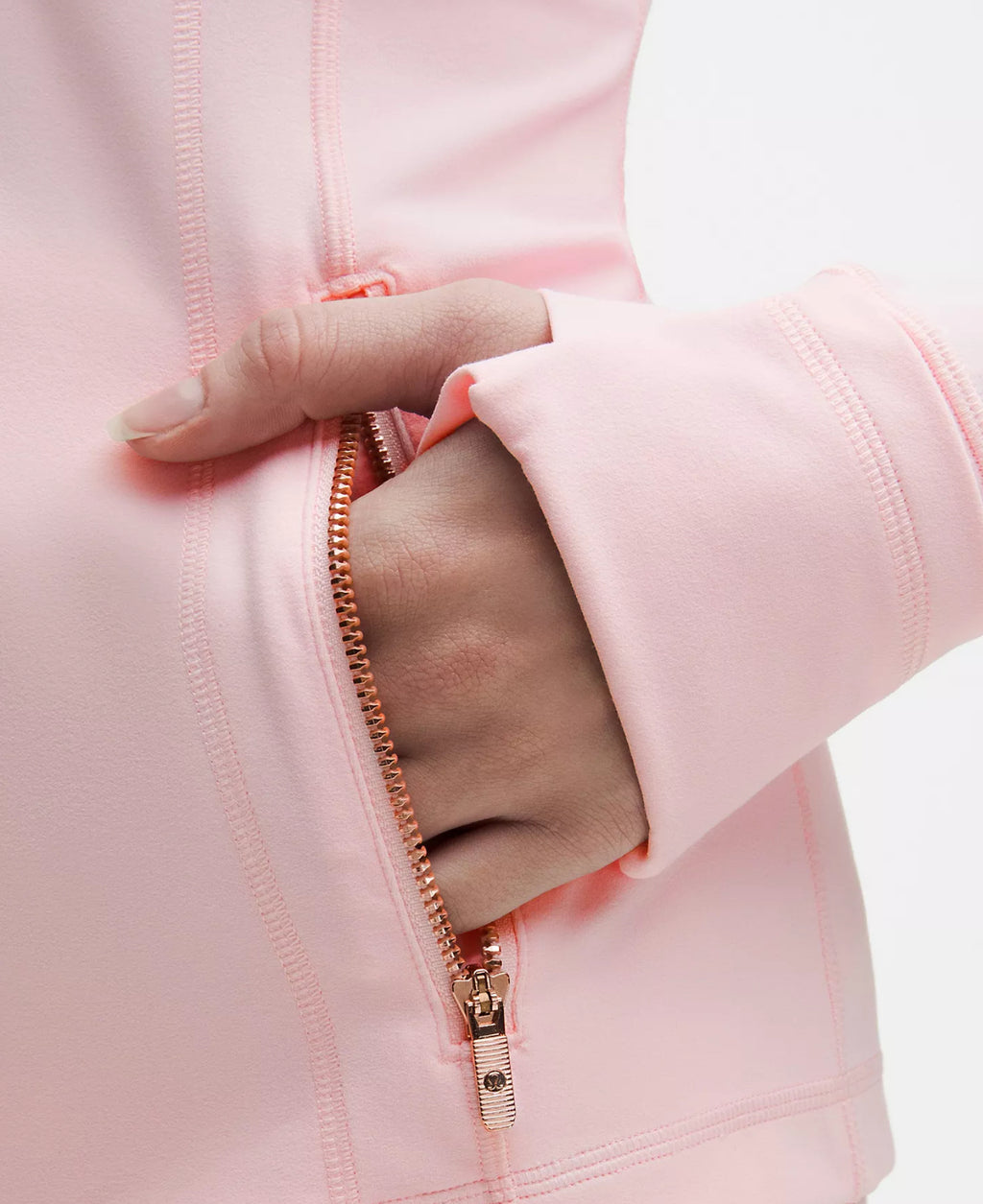 Define jacket lululemon rosa sierre dorado