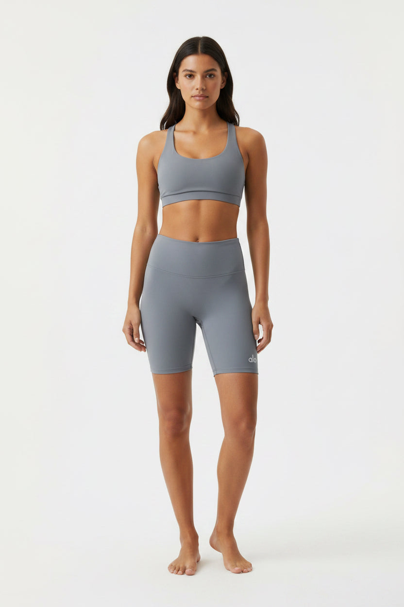 Biker Alo yoga gris