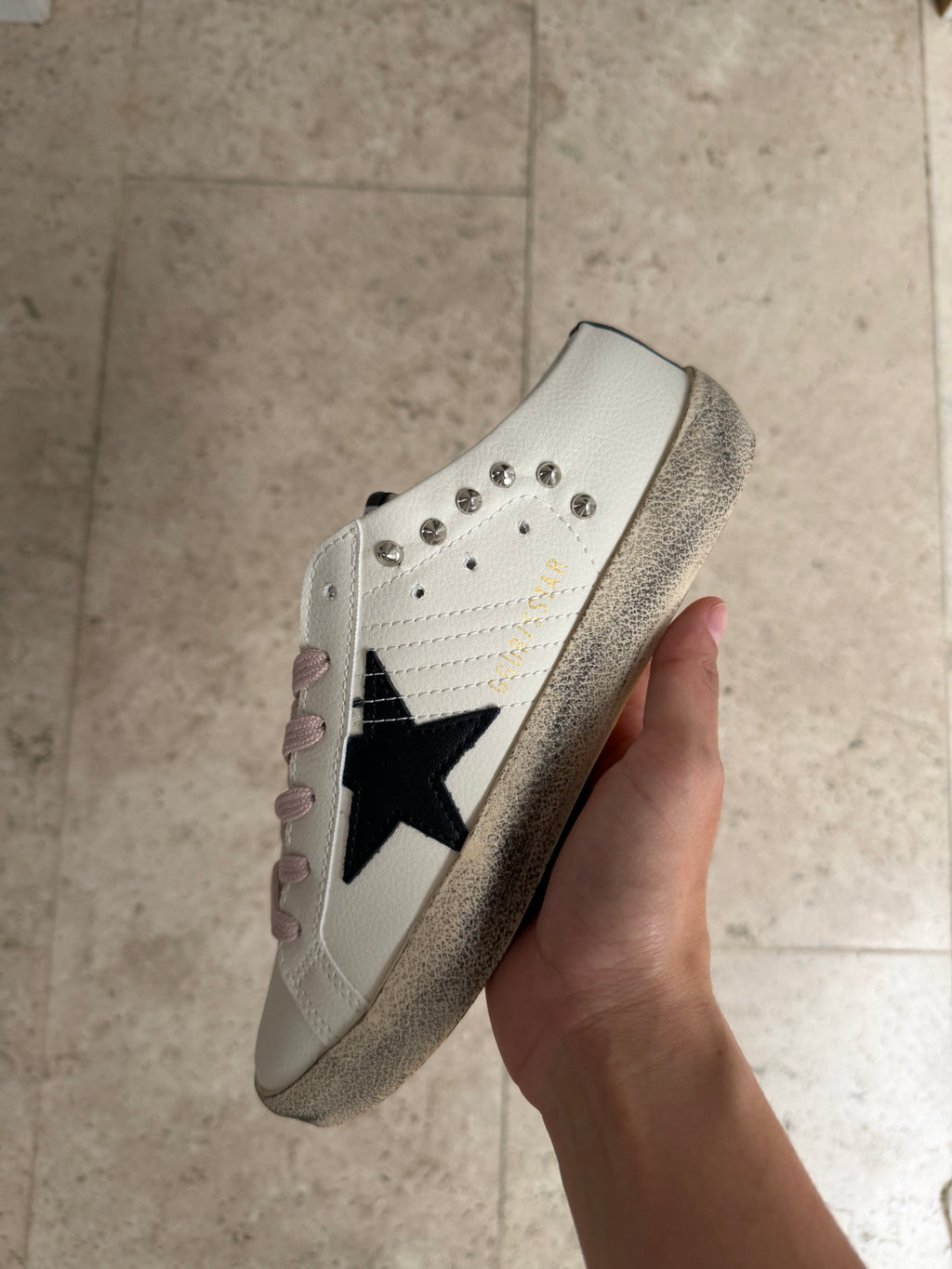 Golden goose latte negro