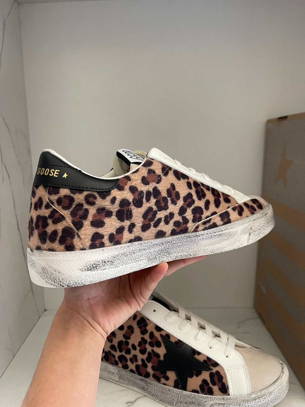 Golden goose leopardo