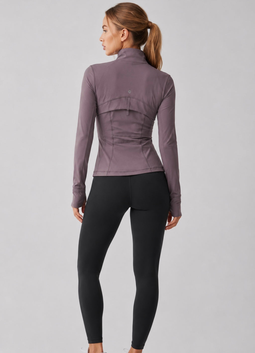 Define jacket Lululemon morado