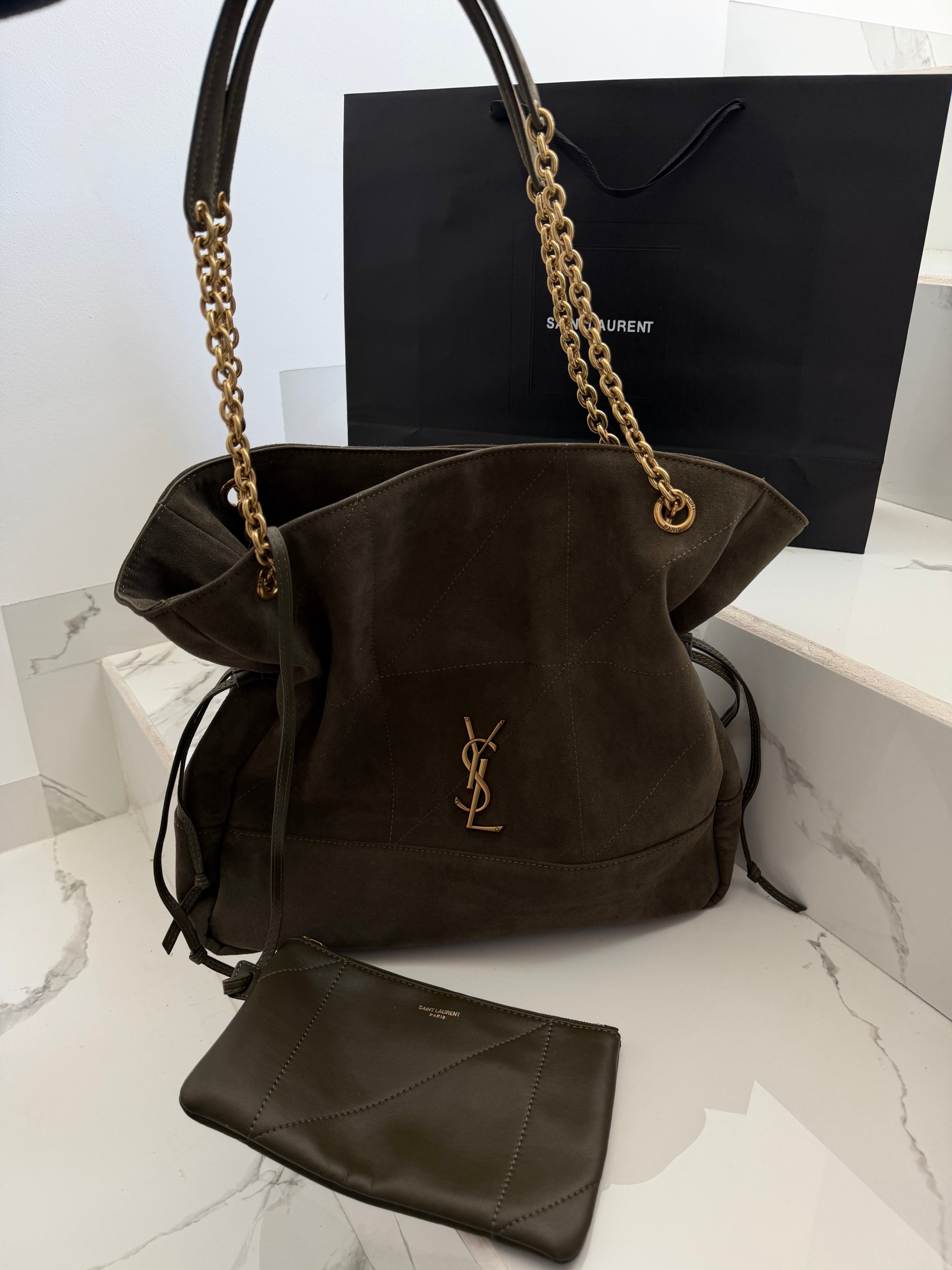 Bolsa ysl verde