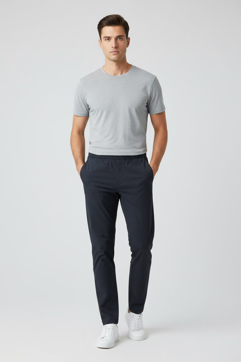 Pants recto Lululemon  rompe vientos negro caballero