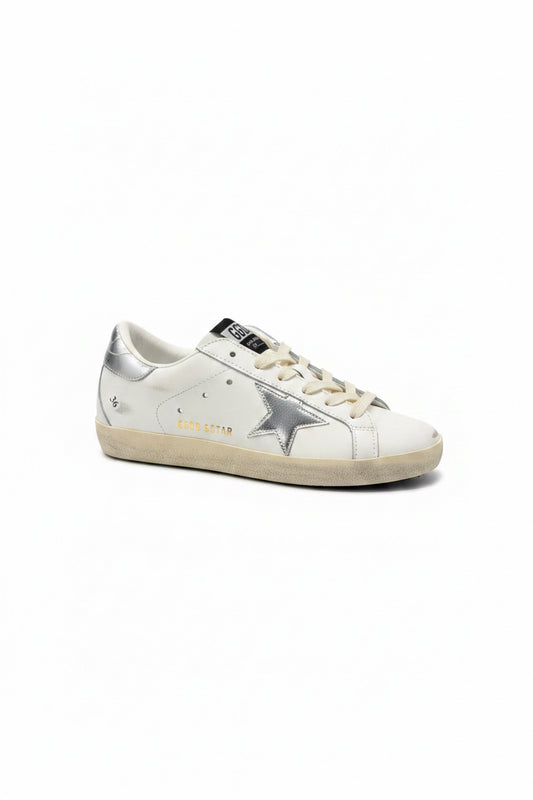 Golden Goose estrella plateada tal�