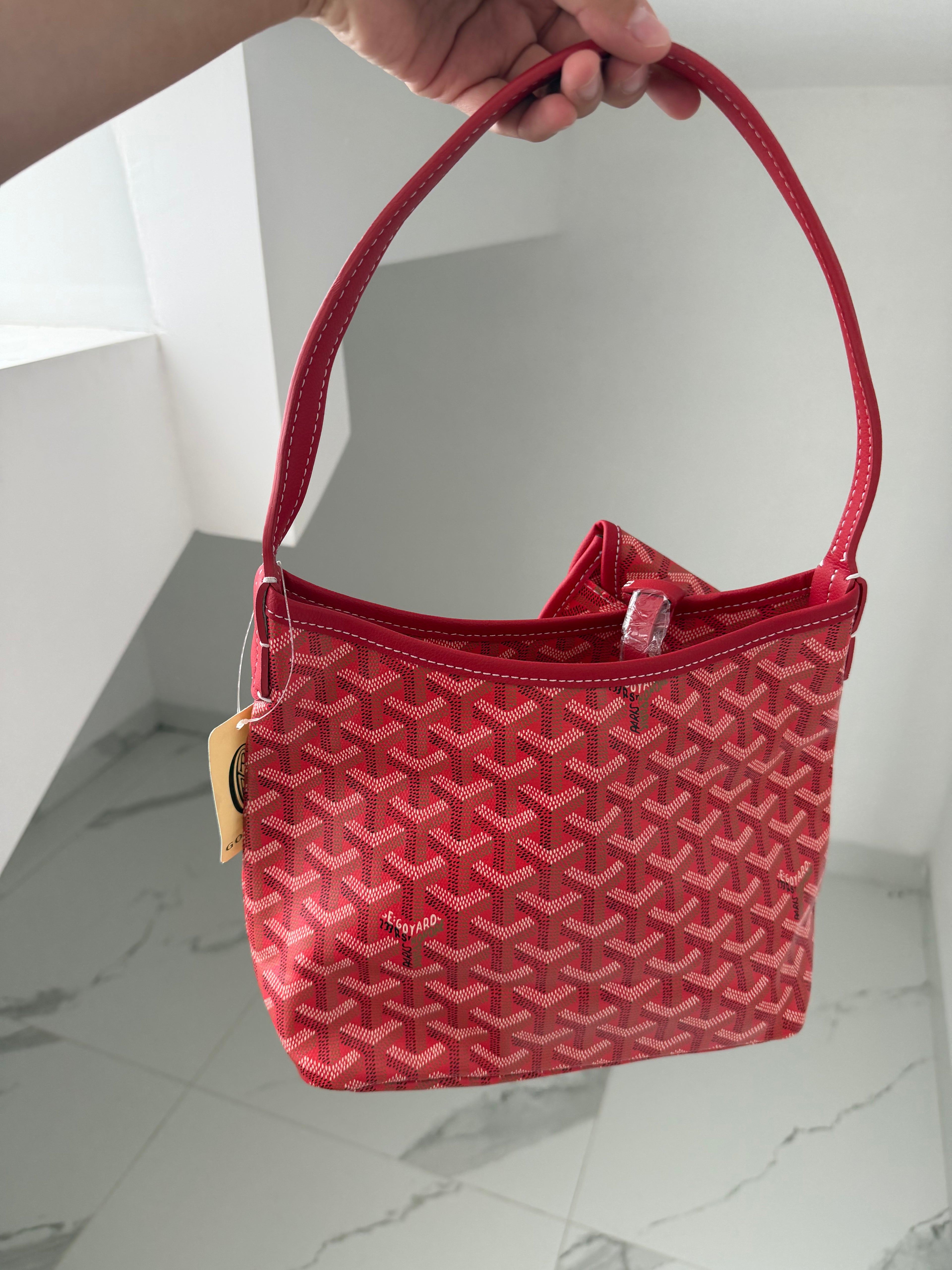 Bolsa goyard roja