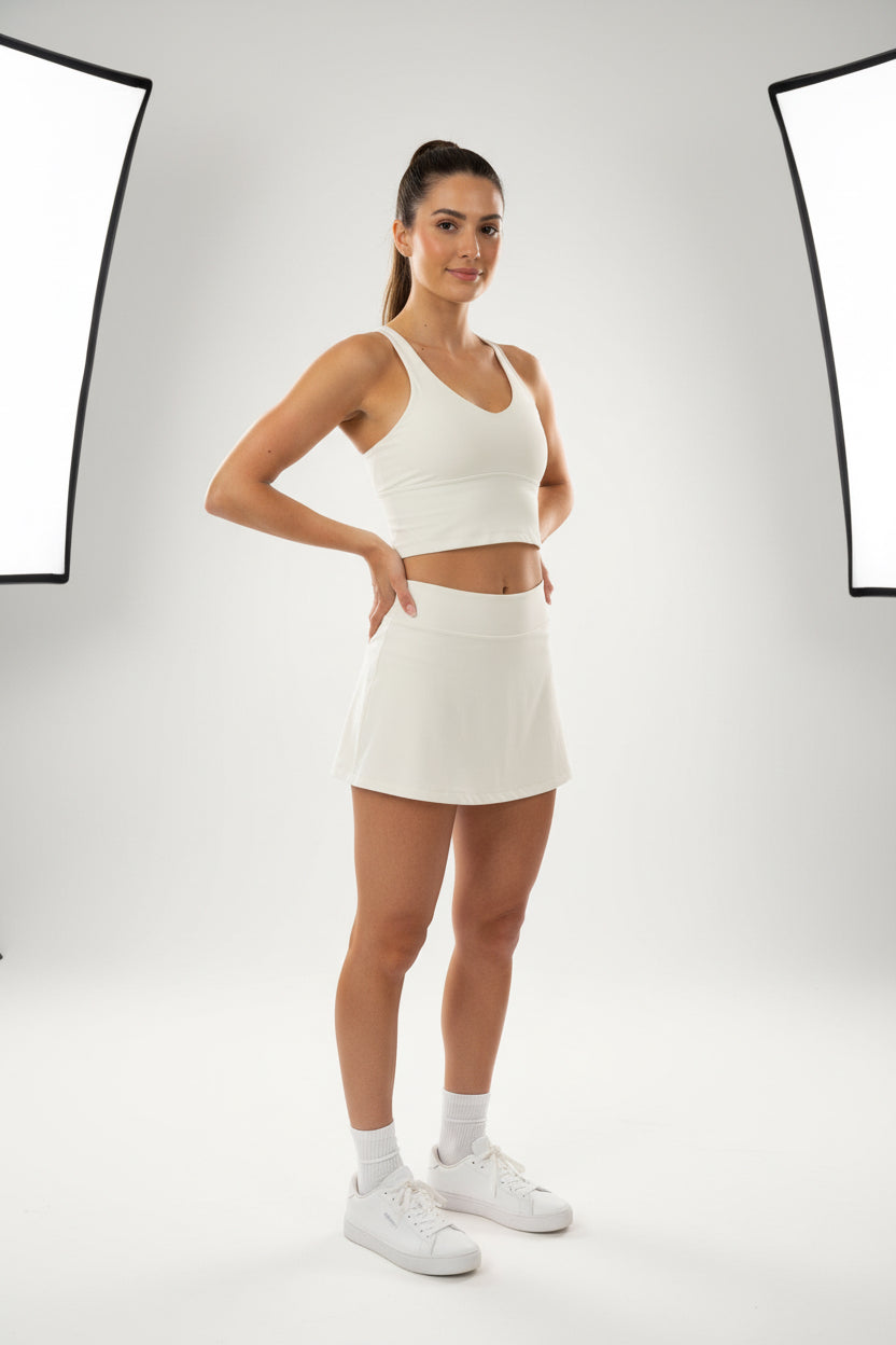 Top Alo yoga blanco