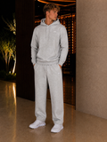 Conjunto alo yoga pants y sudadera gris claro