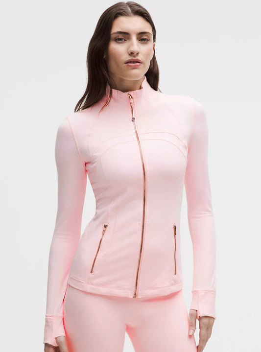 Define jacket lululemon rosa sierre dorado