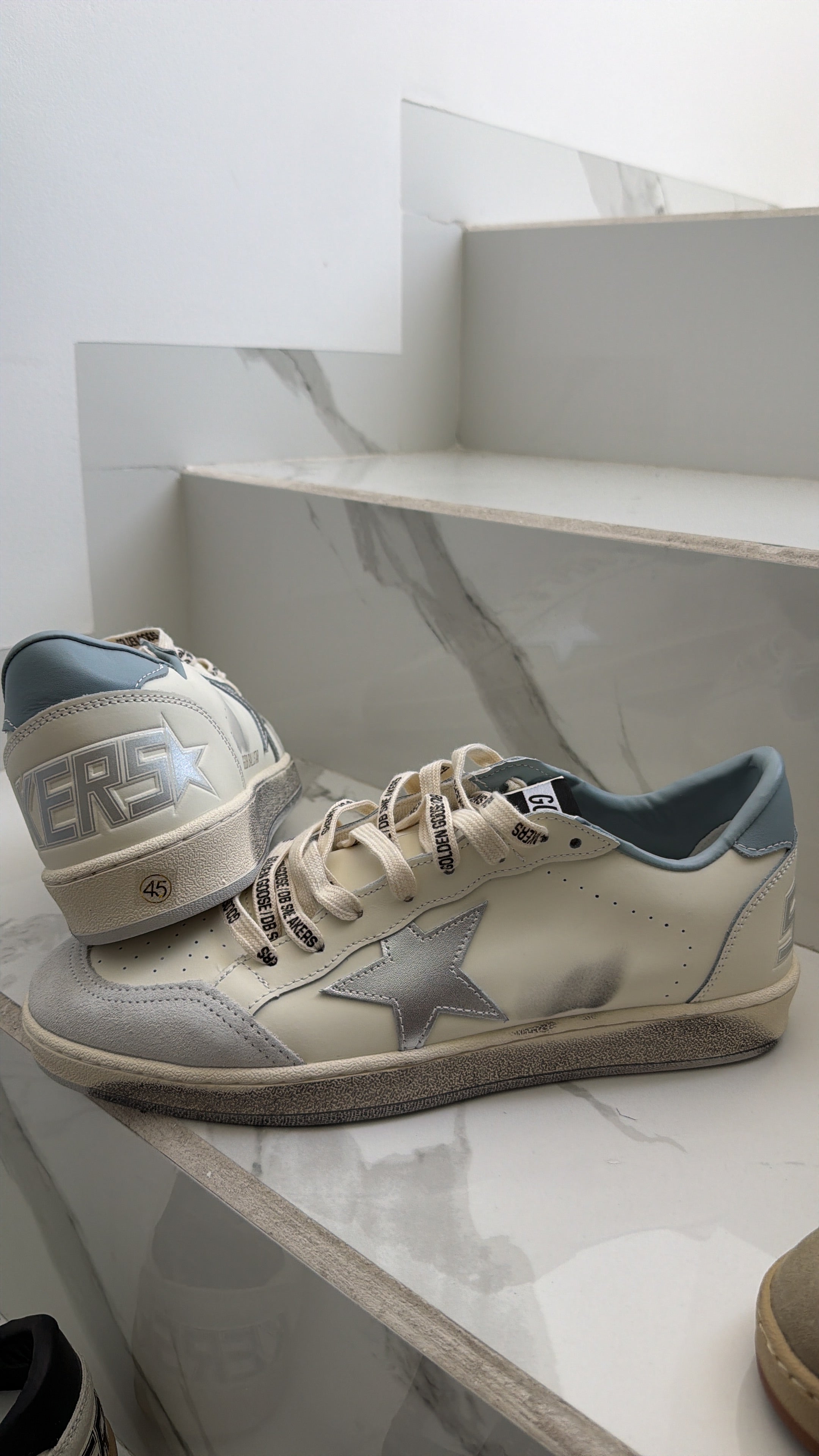 Golden Goose gris azul