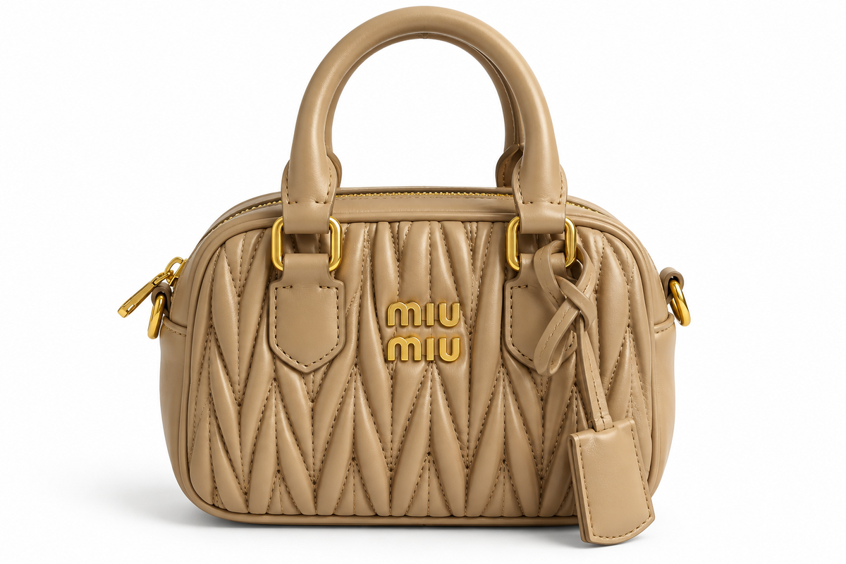 Bolsa Miu Miu beige
