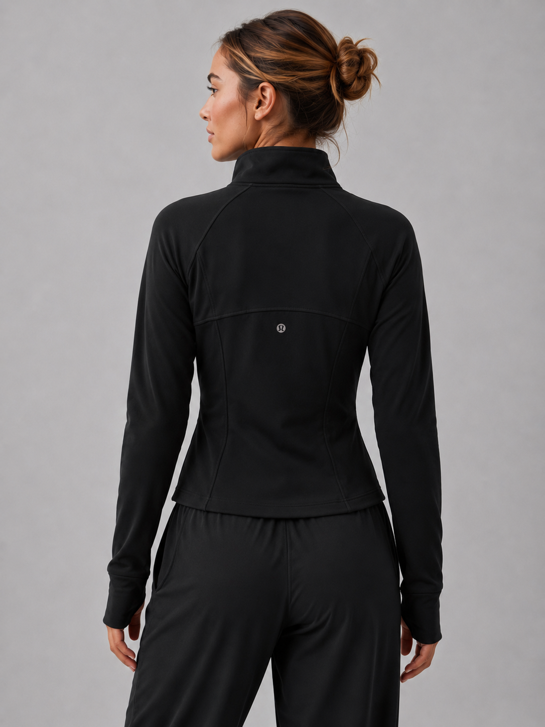 Suéter medio sierre lululemon negro