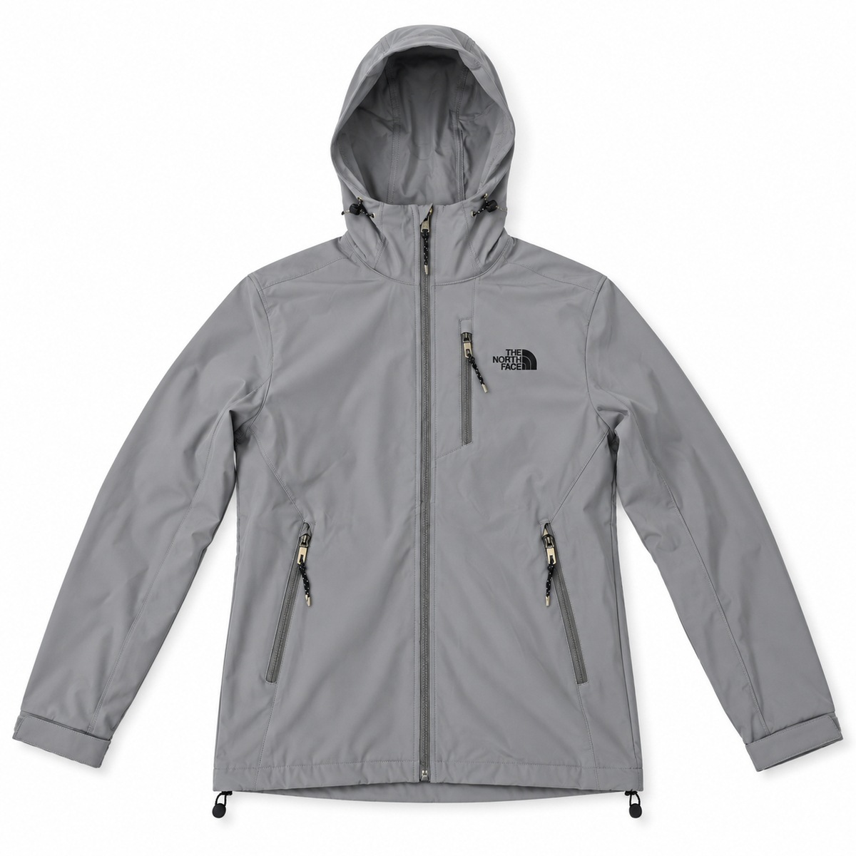 Chamarra North face gris unisex