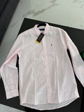 Camisa polo rosa