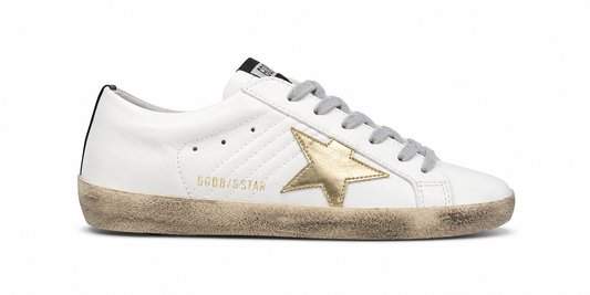 Golden goose meter dorado Blanco