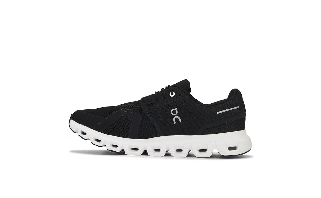 Cloud 6 negro suela blanca