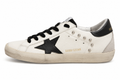 Golden Goose estrella negra talón rosa