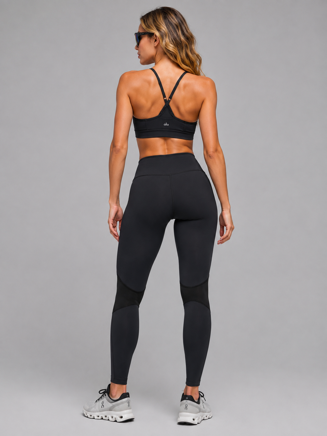 Leggin Alo yoga negro maya